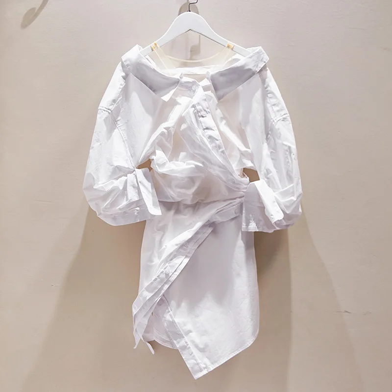 2026 Spring Summer New Women Dress Spliced Lace Off Shoulder Sexy Irregular Hem Ruffled Mini Dress
2026 Spring Summer New Women Dress Spliced Lace Off Shoulder Sexy Irregular Hem Ruffled Mini Dress