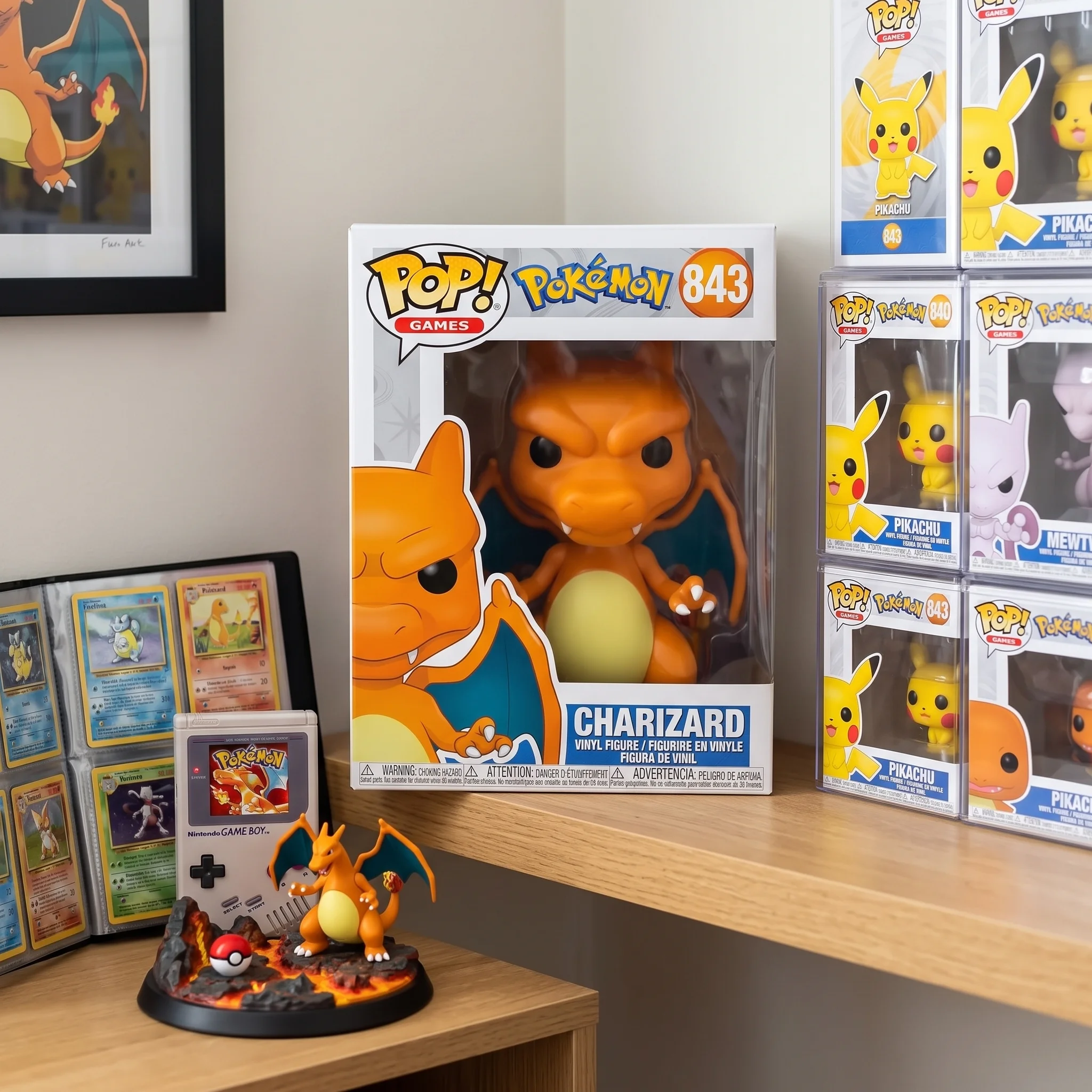 Funko Pop-Pokémon: Charizard- #843 - Official Merchandise Figure, Pokémon Collectible Ornament Trendy Toy Doll
Funko Pop-Pokémon: Charizard- #843 - Official Merchandise Figure, Pokémon Collectible Ornament Trendy Toy Doll