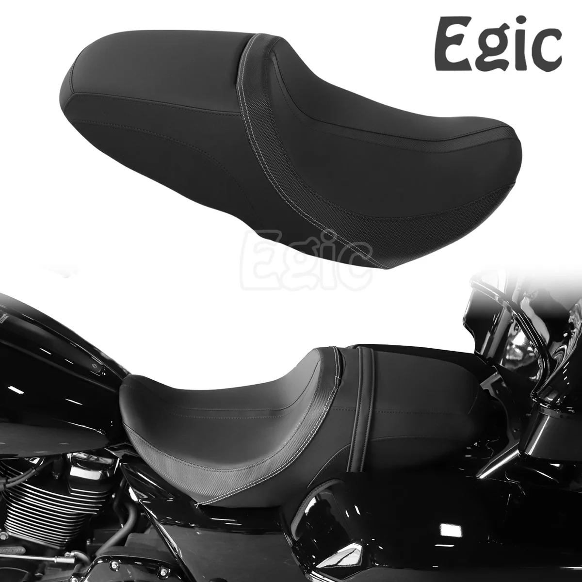Two Up Driver Passenger Seat For Harley Davidson Touring Street Glide Road Glide 2024-2026 CVO FLHXSE FLTRXSE Models 2023
Two Up Driver Passenger Seat For Harley Davidson Touring Street Glide Road Glide 2024-2026 CVO FLHXSE FLTRXSE Models 2023