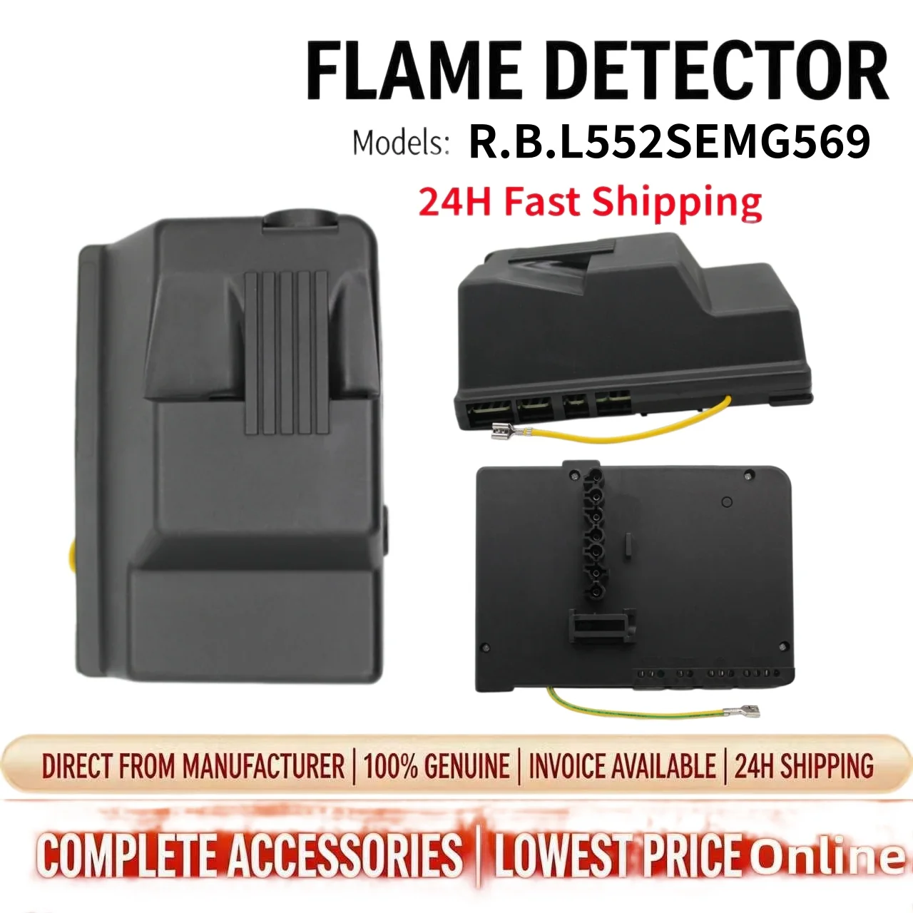 552SE MG569 Industrial Combustion Controller Flame Monitor Control Unit Compatible with 40G Series Diesel Burner, 24h Fast Shipp
552SE MG569 Industrial Combustion Controller Flame Monitor Control Unit Compatible with 40G Series Diesel Burner, 24h Fast Shipp
