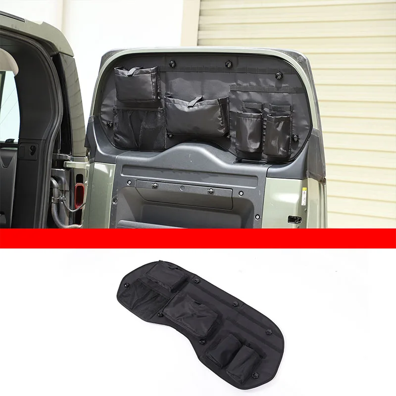 For Land Rover Defender 110 2020-2024 Black Oxford Cloth Car Trunk Door and Window Hanging Bag Organizer Interior Accessories
For Land Rover Defender 110 2020-2024 Black Oxford Cloth Car Trunk Door and Window Hanging Bag Organizer Interior Accessories