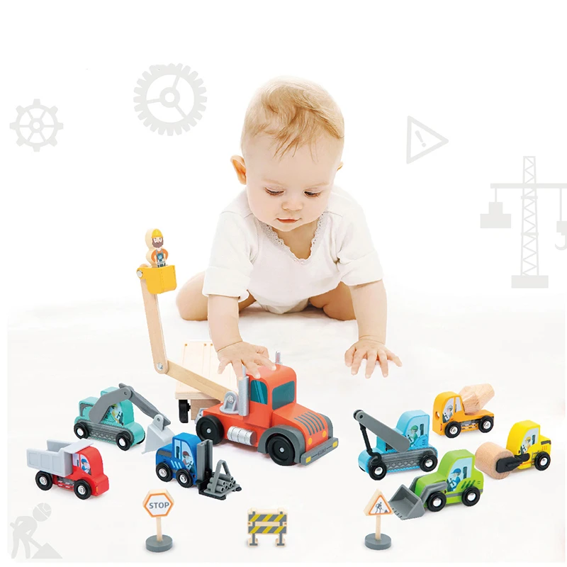 Construction Toy Cars 14 PCS Wooden Kids Mini Vehicles for Toddlers, Compatible to Thomas Train Toys Railway and Major
Construction Toy Cars 14 PCS Wooden Kids Mini Vehicles for Toddlers, Compatible to Thomas Train Toys Railway and Major
