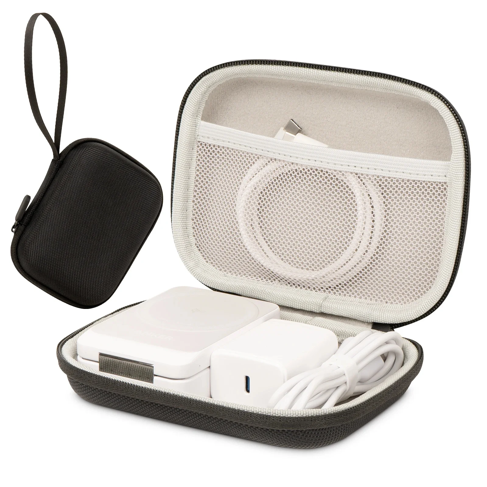 Hard EVA Storage Bag for Anker MagGo 3 In 1 Power Bank Portable Travel Carrying Case Protective Cover Fits Shell Accessories
Hard EVA Storage Bag for Anker MagGo 3 In 1 Power Bank Portable Travel Carrying Case Protective Cover Fits Shell Accessories