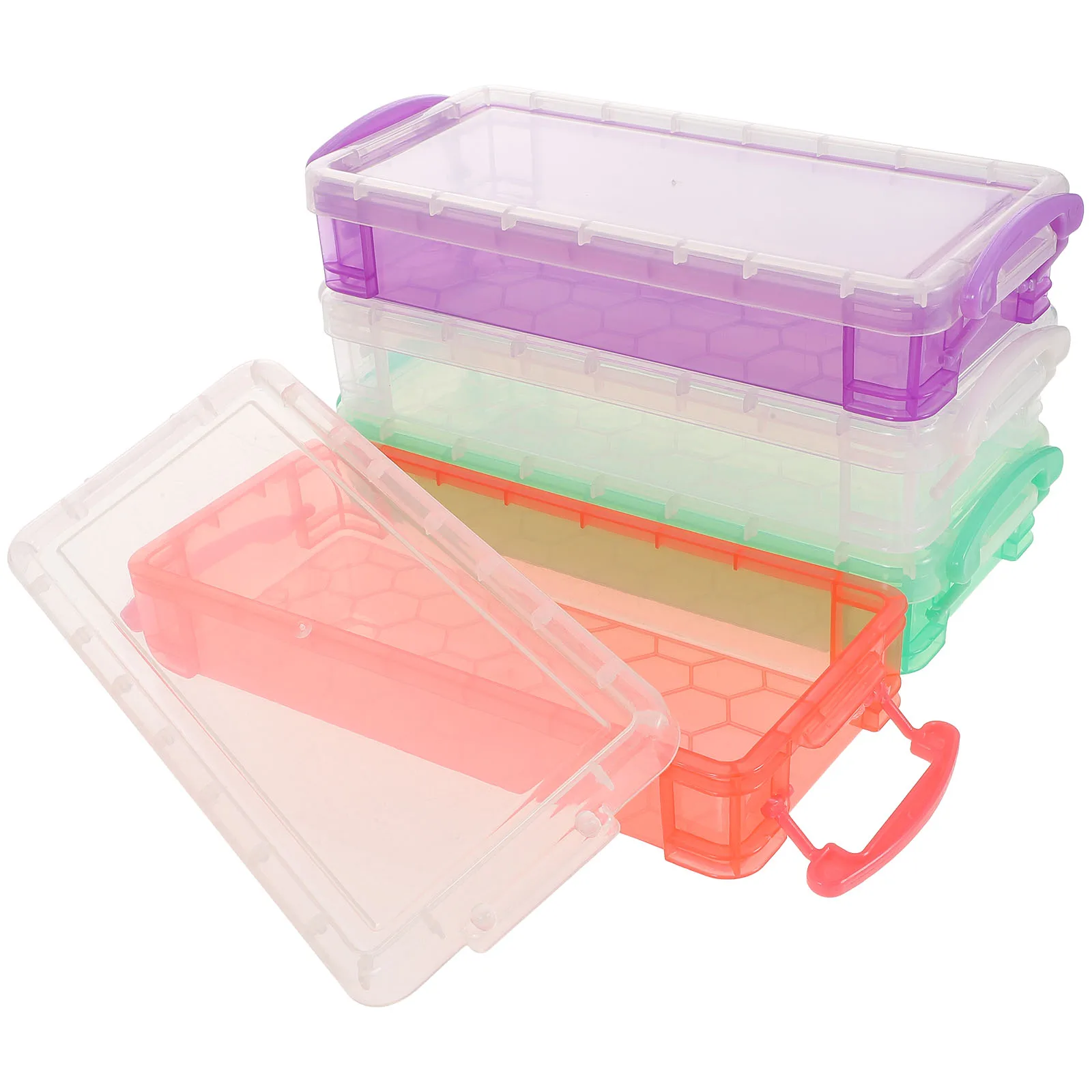 4 Pcs Pencil Storage Box PP Material Lid Design Classroom Multi Function Stationery Cases Kids Student Boxes Teaching Tools
4 Pcs Pencil Storage Box PP Material Lid Design Classroom Multi Function Stationery Cases Kids Student Boxes Teaching Tools