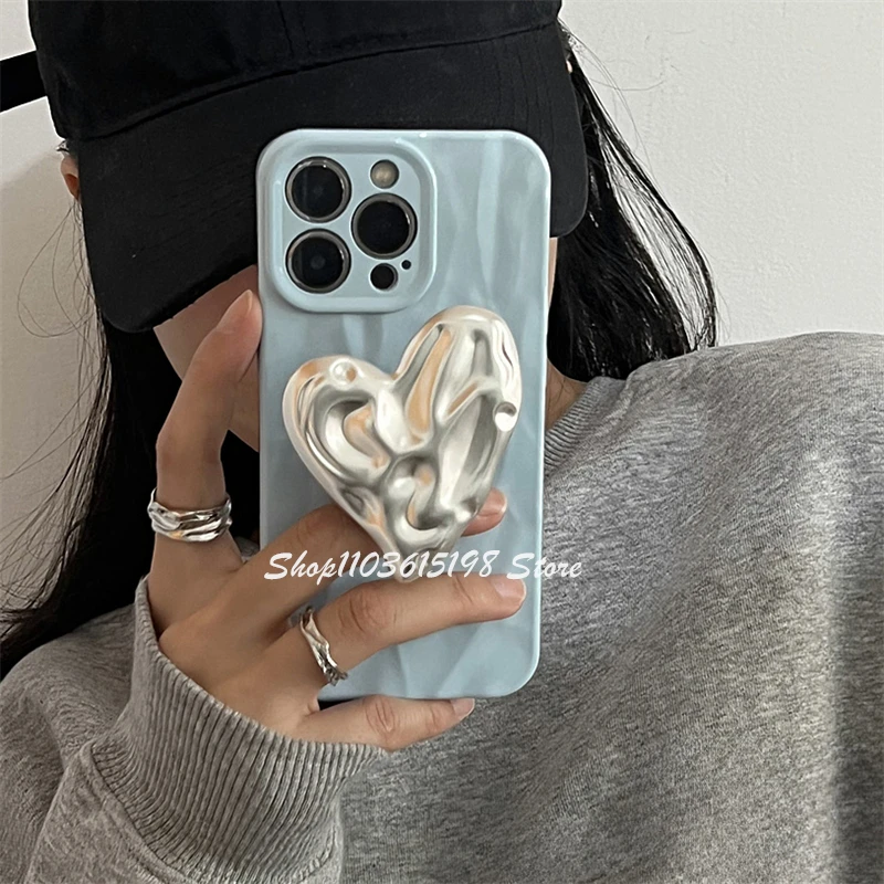 INS корейский милый кронштейн для телефона с сердечком для iPhone 16, универсальные аксессуары для телефонов Samsung, держатель для телефона, ручка-подставка 
INS корейский милый кронштейн для телефона с сердечком для iPhone 16, универсальные аксессуары для телефонов Samsung, держатель для телефона, ручка-подставка