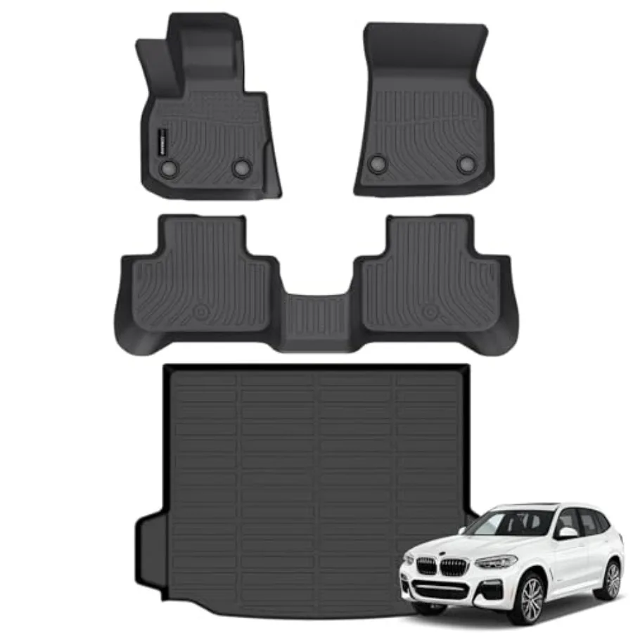 All Weather Floor Mats Cargo Mat Fit for BMW X3 2018-2024 TPE Liners Accessories for BMW X3 30i M40i X3M Car Mats Black Not for
All Weather Floor Mats Cargo Mat Fit for BMW X3 2018-2024 TPE Liners Accessories for BMW X3 30i M40i X3M Car Mats Black Not for