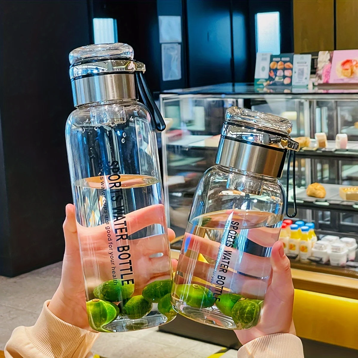 Insulated Glass Water Bottle with Lid, 33.81oz/25.36oz, Hand Wash Only, Reusable Multipurpose Tea Infuser Cup, High-Temperature
Insulated Glass Water Bottle with Lid, 33.81oz/25.36oz, Hand Wash Only, Reusable Multipurpose Tea Infuser Cup, High-Temperature