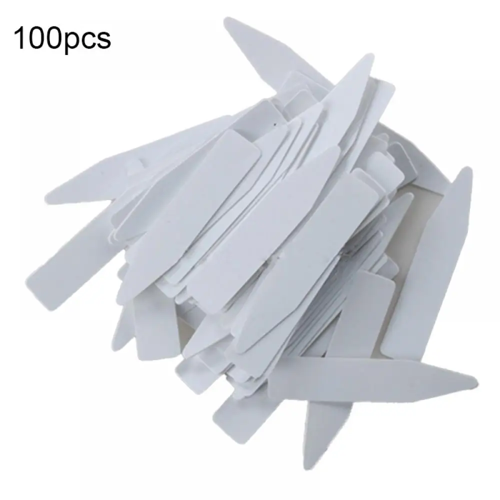 100Pcs Plastic Plant Label Pot Marker Garden Stake Tags Plants Classification Sorting Sign Tags Plant Nursery Markers Label
100Pcs Plastic Plant Label Pot Marker Garden Stake Tags Plants Classification Sorting Sign Tags Plant Nursery Markers Label