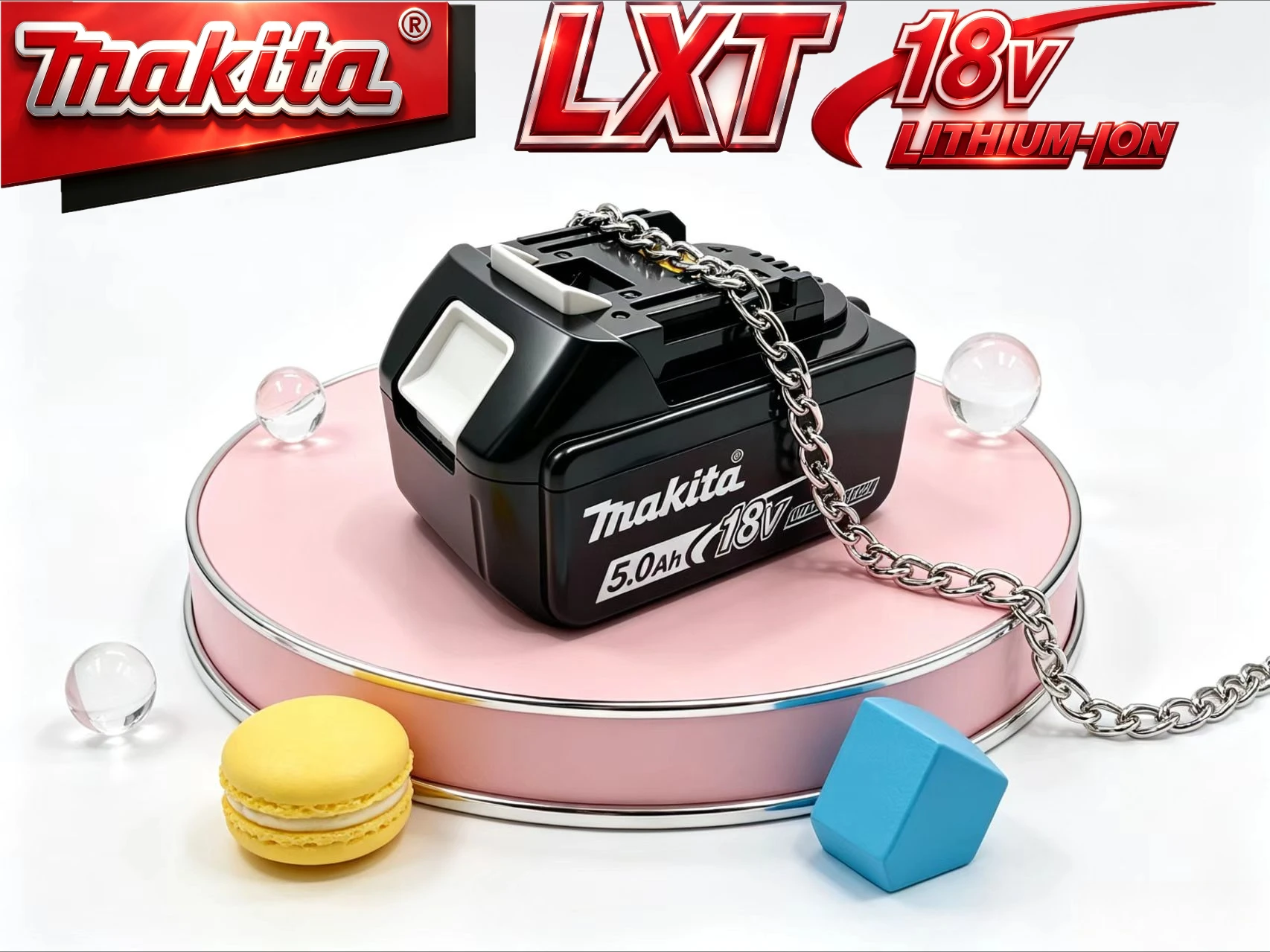 Original Makita 18V 6.0Ah High Capacity Battery BL1860B for BL1840B BL1830B BL1820 BL1815 Extended Work Time No Interruption
Original Makita 18V 6.0Ah High Capacity Battery BL1860B for BL1840B BL1830B BL1820 BL1815 Extended Work Time No Interruption