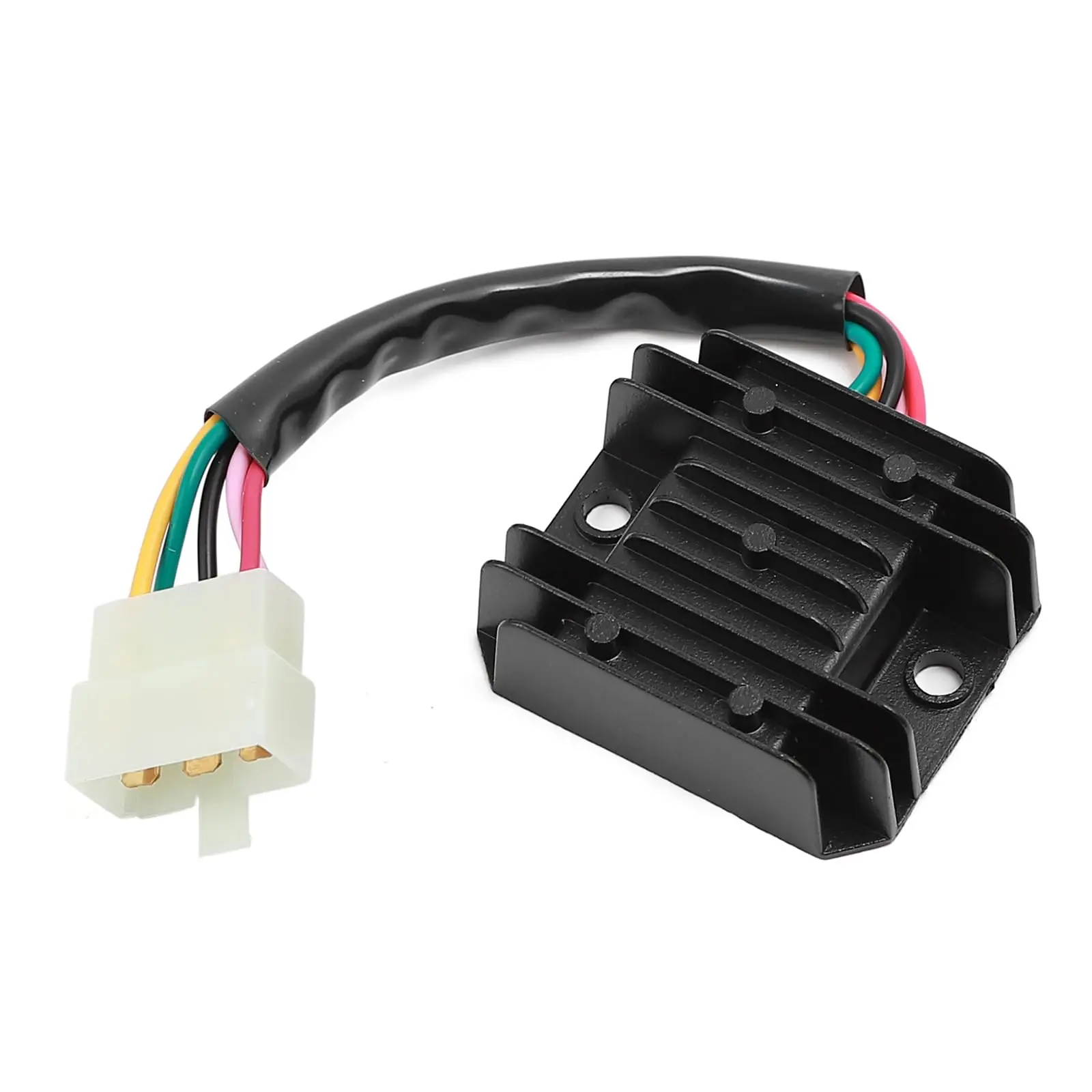 GY6 Voltage Regulator Rectifier with 5 PIN Connector Compatible with GY6 150CC 152QMI 157QMJ Engine Scooter Mopeds Jonway Tank
GY6 Voltage Regulator Rectifier with 5 PIN Connector Compatible with GY6 150CC 152QMI 157QMJ Engine Scooter Mopeds Jonway Tank