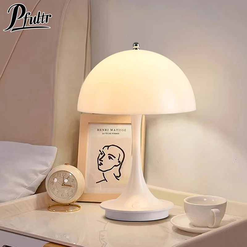 Mushroom LED Table Lamp Portable USB Rechageable Flower Touch Night Light Mood Desk Lamp For Bedside Hotel Bar Decor Night Lamp
Mushroom LED Table Lamp Portable USB Rechageable Flower Touch Night Light Mood Desk Lamp For Bedside Hotel Bar Decor Night Lamp