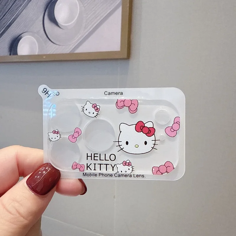 Sanrio Hello Kitty Cartoon Camera Lens Protector 9H HD Anti-Scratch Tempered Glass for iPhone 16 15 14 13 12 11 ProMax Mini Plus Sanrio Hello Kitty Cartoon Camera Lens Protector 9H HD Anti-Scratch Tempered Glass for iPhone 16 15 14 13 12 11 ProMax Mini Plus