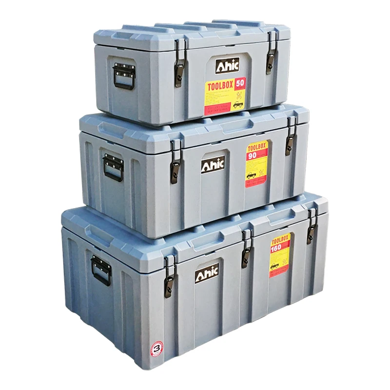 Heavy Duty 160L Rotomolded Tool Box Large Hard Plastic Truck Storage Case Custom Size Waterproof Made LLDPE Workshop Garage
Heavy Duty 160L Rotomolded Tool Box Large Hard Plastic Truck Storage Case Custom Size Waterproof Made LLDPE Workshop Garage