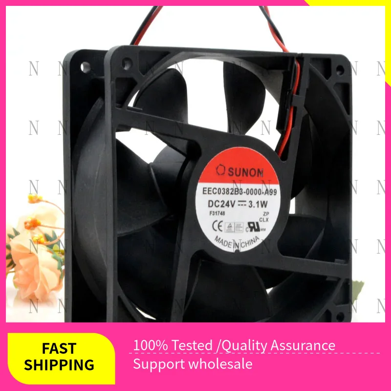 YJJ High Quality Cooling Fan EEC0382B3-0000-A99 24V 3.1W 120*120*38mm
YJJ High Quality Cooling Fan EEC0382B3-0000-A99 24V 3.1W 120*120*38mm