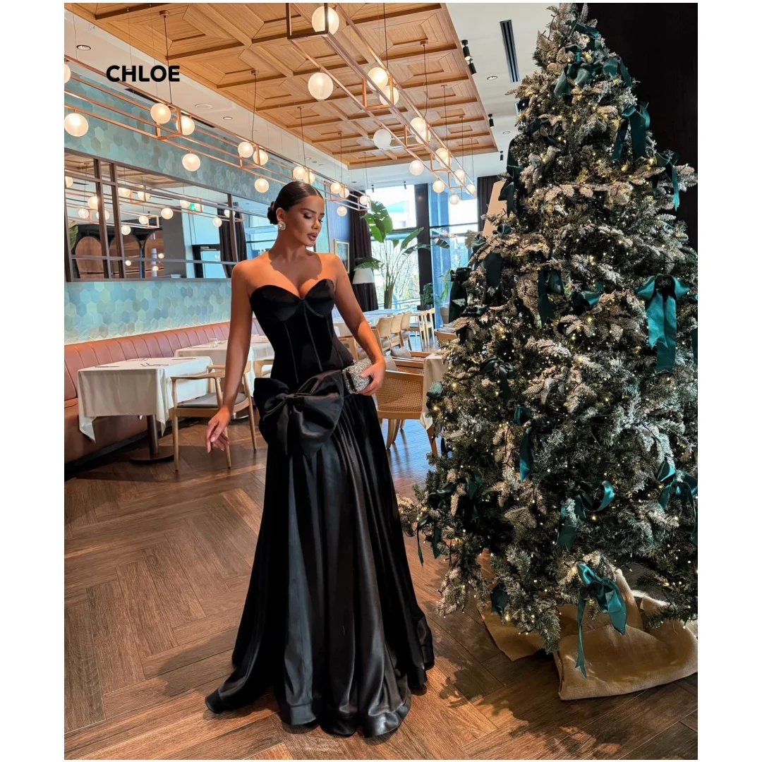 Sleeveless Luxurious Women's Evening Dresses 2025 Luxury Women Evening Dress Customized Black Line A Bespoke Occasion Dresses
Sleeveless Luxurious Women's Evening Dresses 2025 Luxury Women Evening Dress Customized Black Line A Bespoke Occasion Dresses