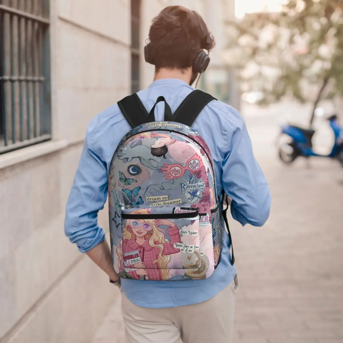Luna L-Lovegoods Glasses Backpack Boys Girls BookBag Children School Bag Laptop Shoulder Bags for Men Women
Luna L-Lovegoods Glasses Backpack Boys Girls BookBag Children School Bag Laptop Shoulder Bags for Men Women