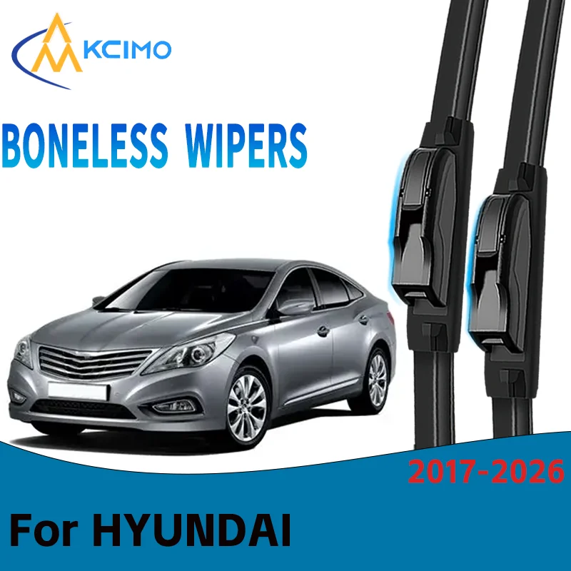 Easy Install Wiper Kit For HYUNDAI Grandeur 2017-2026 Natural Rubber Windshield Wipers Durable Silent Car Care Replacement Parts
Easy Install Wiper Kit For HYUNDAI Grandeur 2017-2026 Natural Rubber Windshield Wipers Durable Silent Car Care Replacement Parts