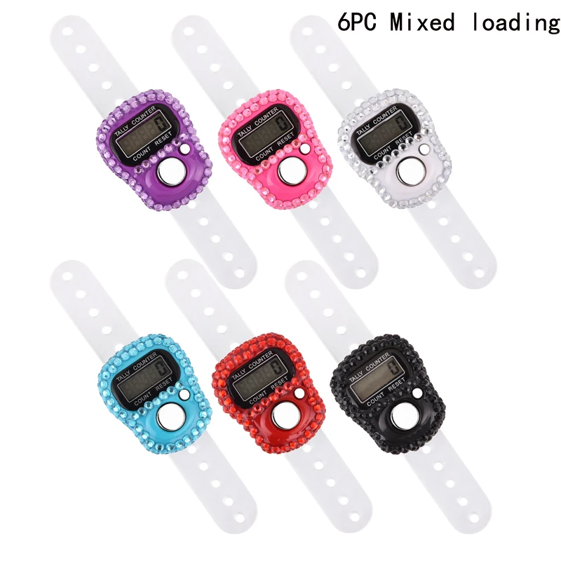 6PC 5-Digit Number Count Clicker, Electronic Finger Counter, Hand Clicker Counter, Counter Clicker Finger Pitch Counter,
6PC 5-Digit Number Count Clicker, Electronic Finger Counter, Hand Clicker Counter, Counter Clicker Finger Pitch Counter,