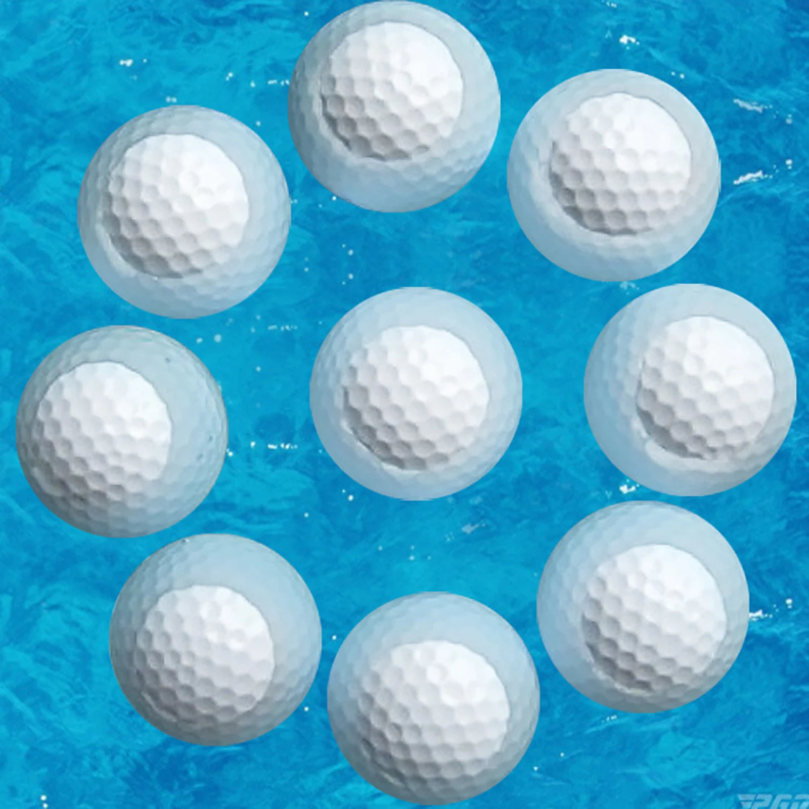 White Golf Floating Balls Double-layer Balls Golf Practice Accessories
White Golf Floating Balls Double-layer Balls Golf Practice Accessories