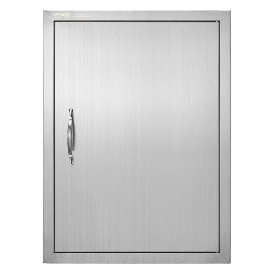 BBQ Access Door 20W x 27H Inch Single Outdoor Kitchen Door Stainless Steel Flush Mount Door Wall Vertical Door with Handle for
BBQ Access Door 20W x 27H Inch Single Outdoor Kitchen Door Stainless Steel Flush Mount Door Wall Vertical Door with Handle for