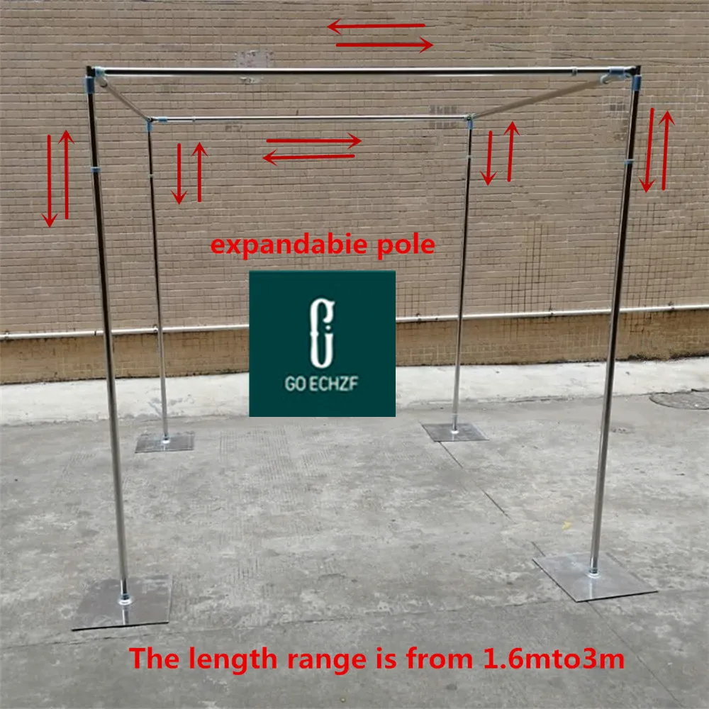 Elegant Wedding Square Arbor Chuppah Drape Support Stand
Elegant Wedding Square Arbor Chuppah Drape Support Stand