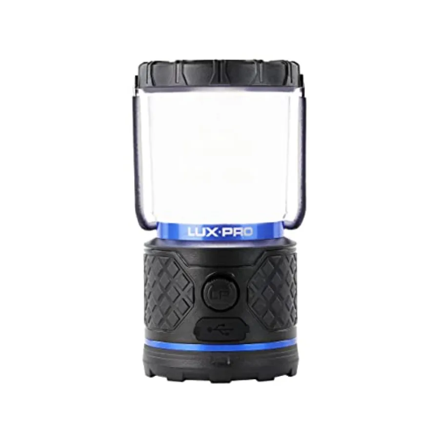 Rechargeable Dual-Power 940 Lumen LED Lantern with Diffused Lens for Up to 155 Hours of Use - Camping Lantern with Built-in Pow
Rechargeable Dual-Power 940 Lumen LED Lantern with Diffused Lens for Up to 155 Hours of Use - Camping Lantern with Built-in Pow