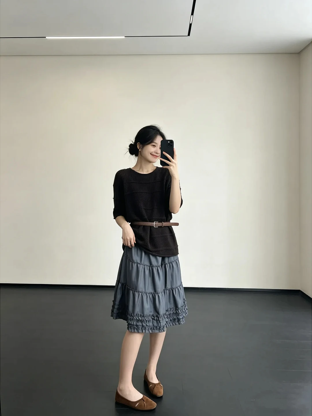 High Waist A-Line Skirt Women's Korean Style Half-length Baked Cake Skirt Wooden Ear Summer Slimming Sweet
High Waist A-Line Skirt Women's Korean Style Half-length Baked Cake Skirt Wooden Ear Summer Slimming Sweet