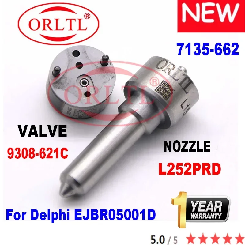 Комплект для капитального ремонта форсунок ORLTL EJBR05001D L252PRD, клапан 9308-621C 28239294 7135-662 для Delphi, высокое качество
Комплект для капитального ремонта форсунок ORLTL EJBR05001D L252PRD, клапан 9308-621C 28239294 7135-662 для Delphi, высокое качество