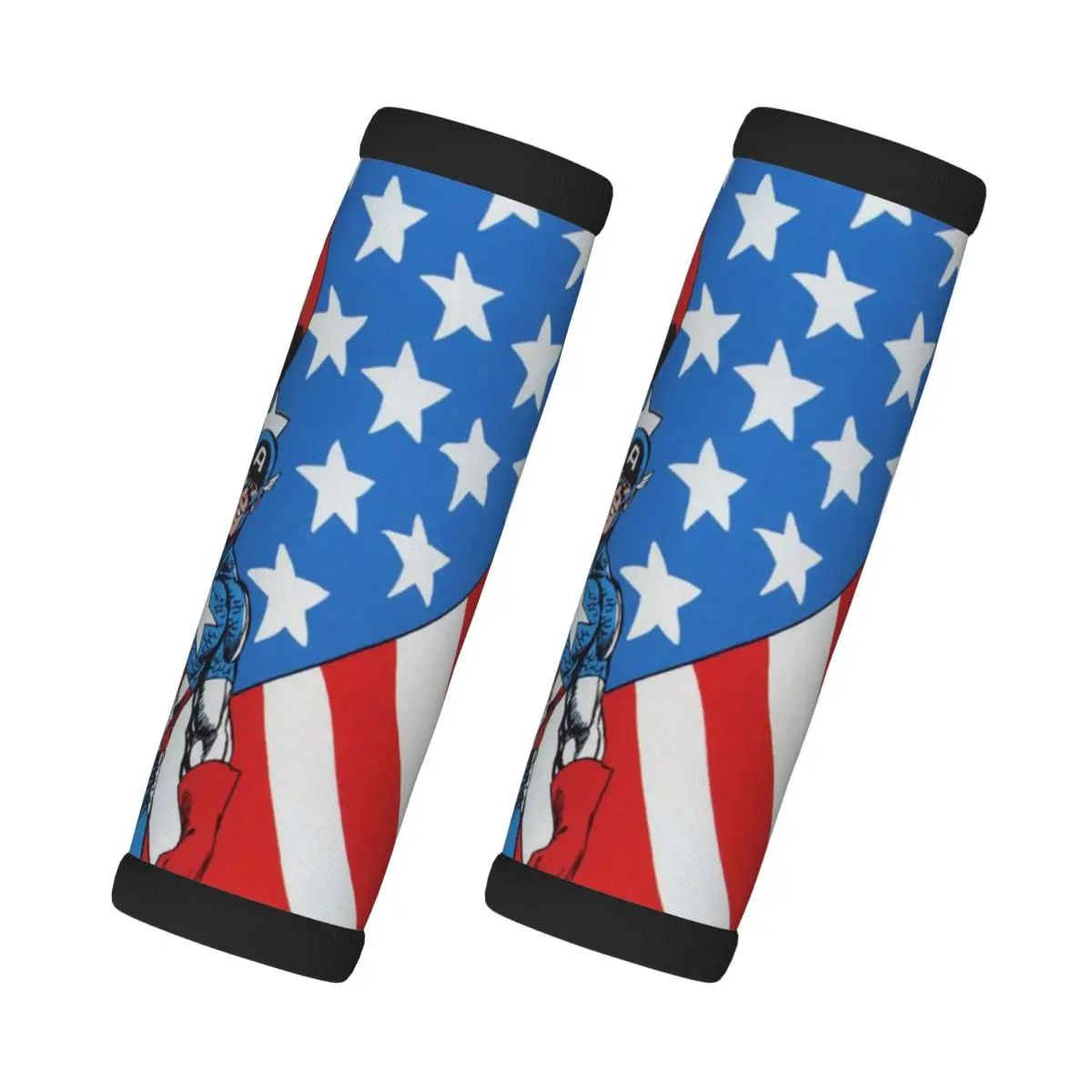 Custom Superhero Captain America 2 Pcs Luggage Handle Wrap Soft Grip Handle Cover Neoprene Suitcase Identifier Travel
Custom Superhero Captain America 2 Pcs Luggage Handle Wrap Soft Grip Handle Cover Neoprene Suitcase Identifier Travel