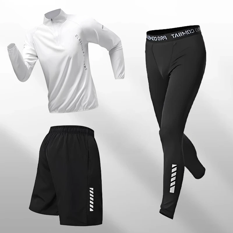 Summer Casual Sports 1-3 Suit for Men Comfortable Breathable Clothing Jogging Sets Fitness Tracksuit T-shirt+Shorts Suits Men
Summer Casual Sports 1-3 Suit for Men Comfortable Breathable Clothing Jogging Sets Fitness Tracksuit T-shirt+Shorts Suits Men