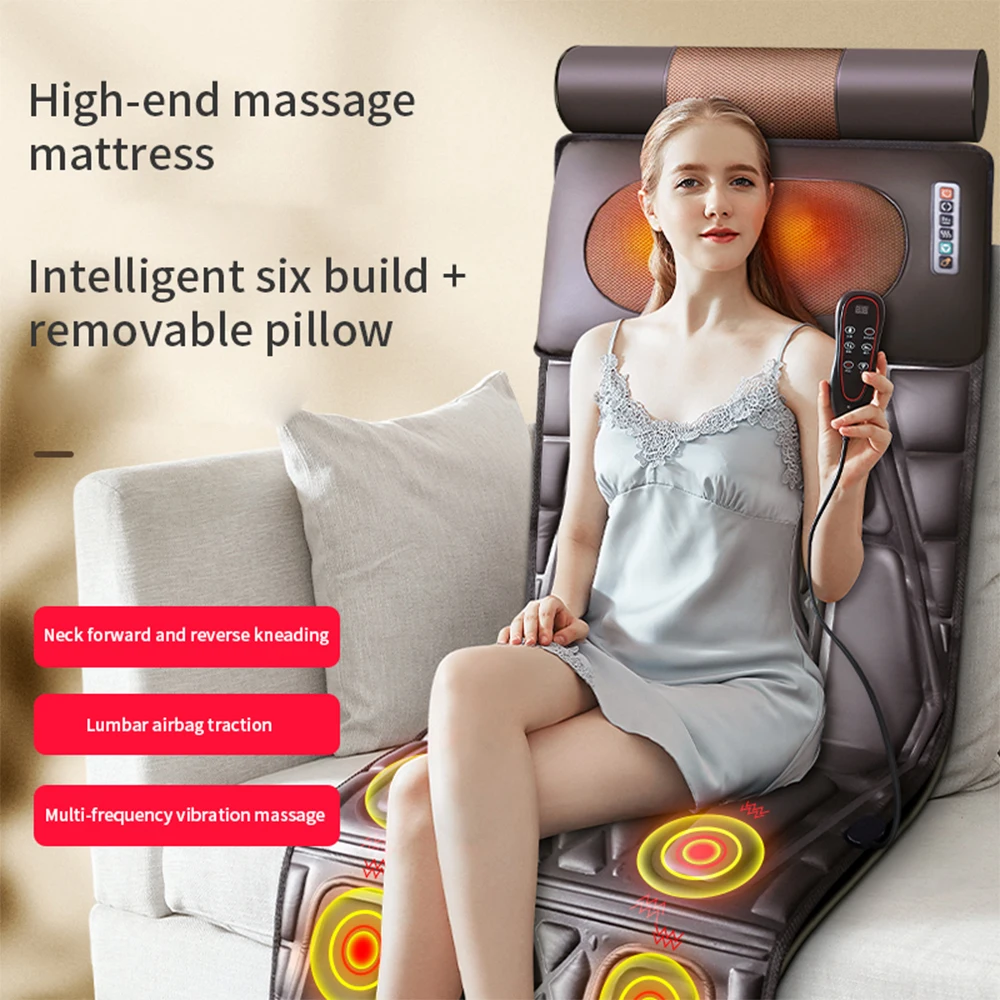 Electric Massager for Body Heating Vibration Back Massager for Neck Airbag Massage Pad Relaxing Multifunctional Folding Home
Electric Massager for Body Heating Vibration Back Massager for Neck Airbag Massage Pad Relaxing Multifunctional Folding Home