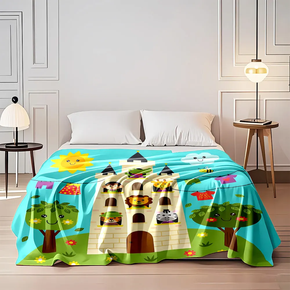 Animal-themed Cartoons Print Blanket Suitable for All Seasons Adult Children for Sofa Home Travel Camping Picnic Luxury Gifts
Animal-themed Cartoons Print Blanket Suitable for All Seasons Adult Children for Sofa Home Travel Camping Picnic Luxury Gifts