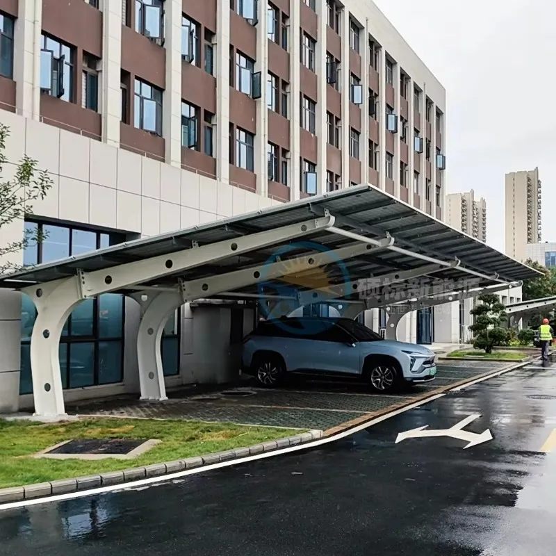 New design waterproof solar photovoltaic car parking lot aluminum solar car mounting structure solar panel car
New design waterproof solar photovoltaic car parking lot aluminum solar car mounting structure solar panel car