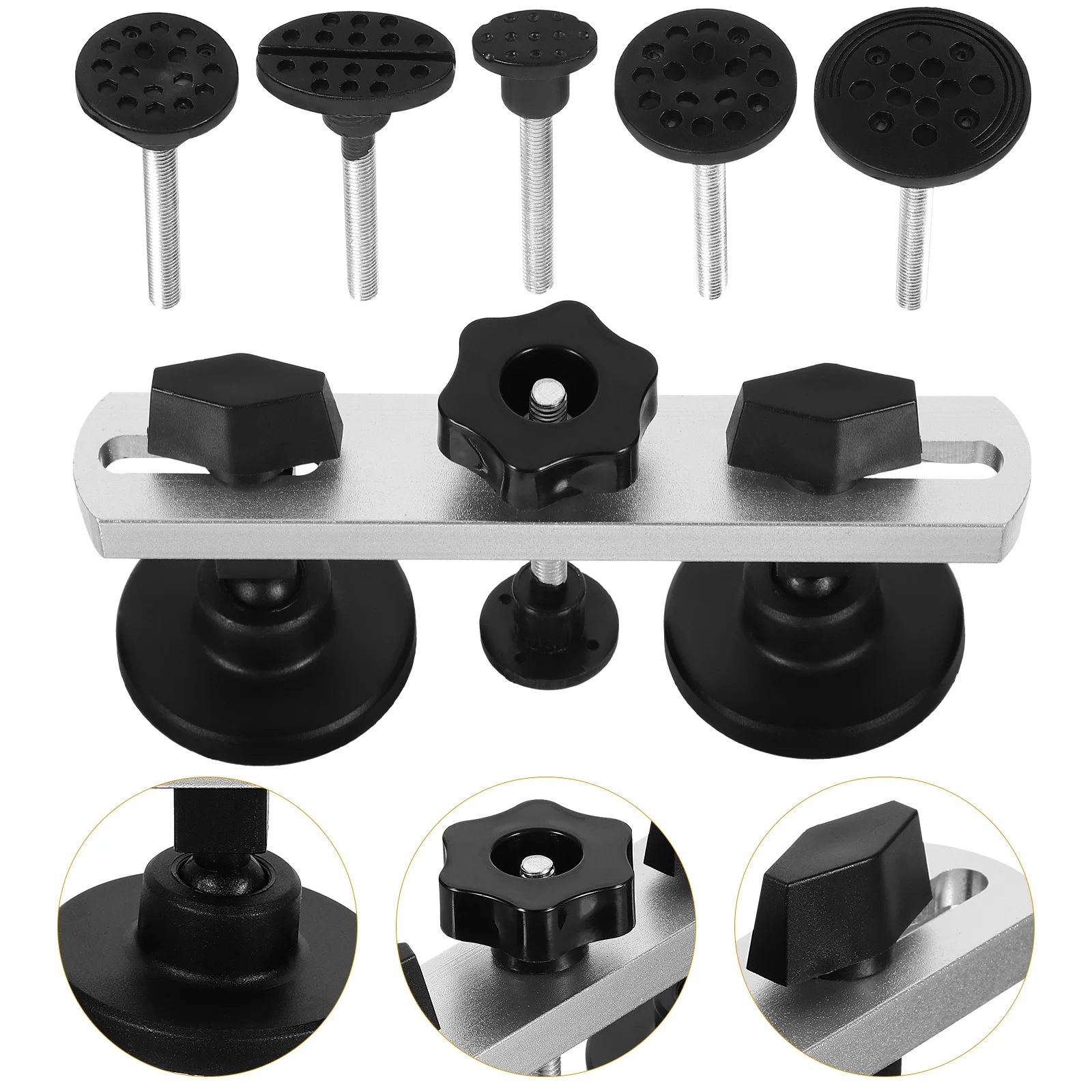 1 Set Auto Body Paintless Tools Sliver Bridge Puller Remover Door Dings Hail Damage Metal Surface Ergonomic
1 Set Auto Body Paintless Tools Sliver Bridge Puller Remover Door Dings Hail Damage Metal Surface Ergonomic