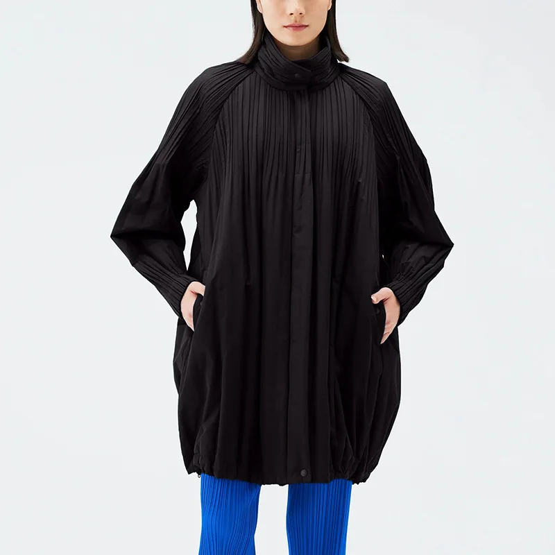 Miyake модная куртка женская стильная дизайнерская стеганая хлопковая куртка средней длины зимняя верхняя одежда с эффектом похудения оверсайз 2024
Miyake модная куртка женская стильная дизайнерская стеганая хлопковая куртка средней длины зимняя верхняя одежда с эффектом похудения оверсайз 2024