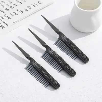 3Pcs Hair Brush Rat Tail Brush Detangling Comb for Hair Coloring Sectioning Glossy Smooth Finish Massage Comb
3Pcs Hair Brush Rat Tail Brush Detangling Comb for Hair Coloring Sectioning Glossy Smooth Finish Massage Comb