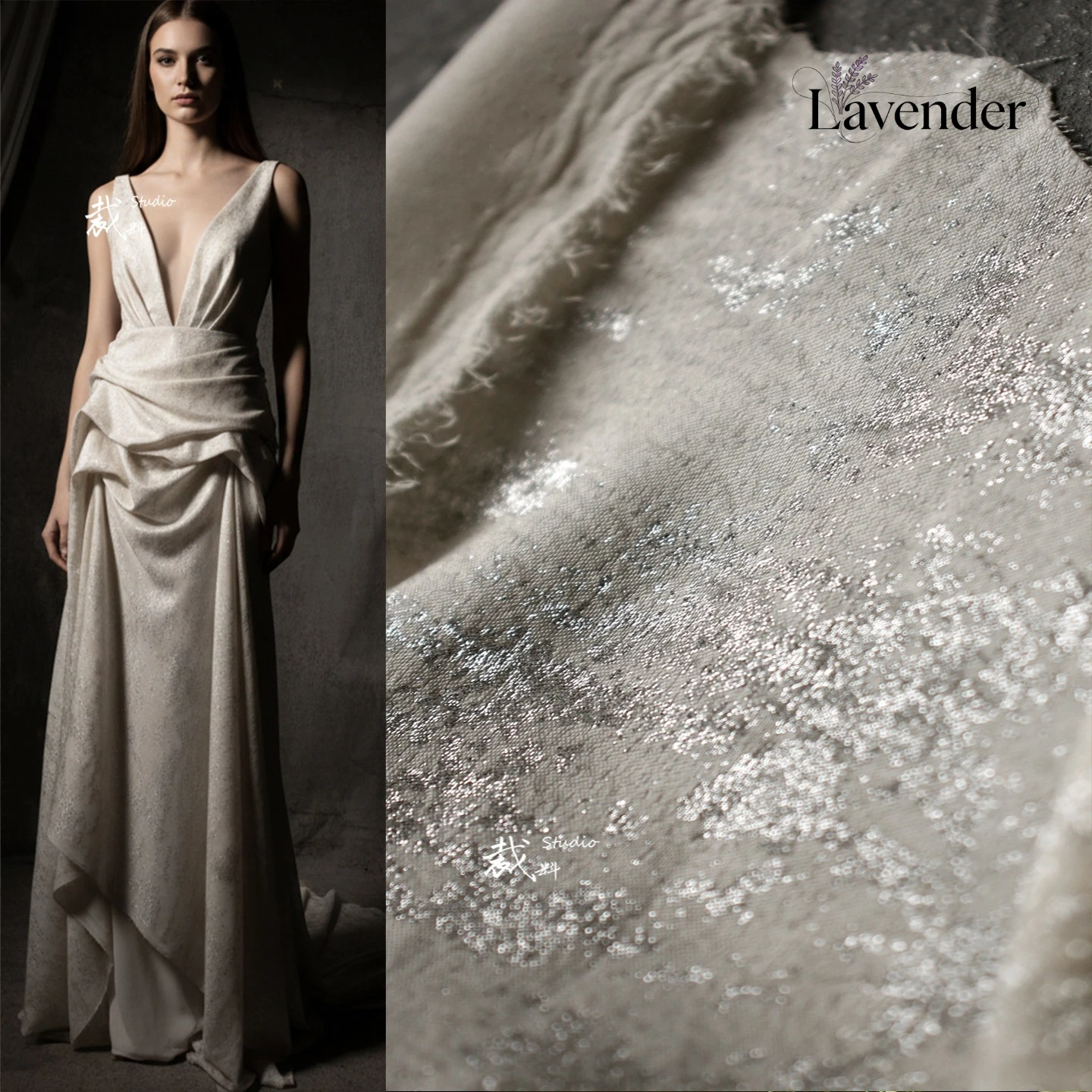 Silver Beige Irregular Hot Silver Shiny Texture Fabric Silky Smooth Drape Material for Stage Costumes Dresses Designer Sewing
Silver Beige Irregular Hot Silver Shiny Texture Fabric Silky Smooth Drape Material for Stage Costumes Dresses Designer Sewing