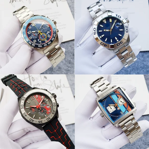 Men's High Quality Automatic Quartz Complete Watch, Case in 44mm Crafted from tages heueres Inspiration
Men's High Quality Automatic Quartz Complete Watch, Case in 44mm Crafted from tages heueres Inspiration