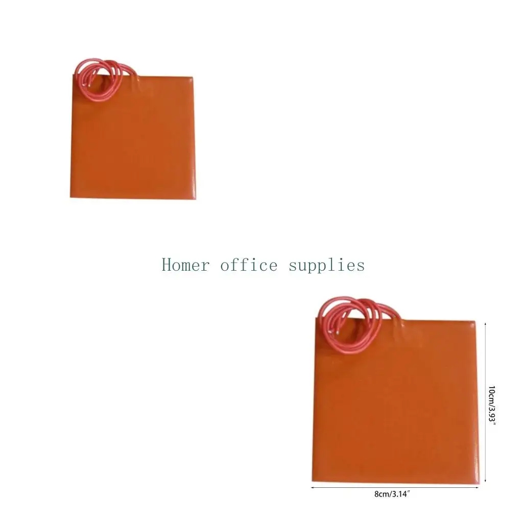 K43B 12V 20W Silicone Heated Pad Heated Bed 3D Printer Parts Fast and Even Heating
K43B 12V 20W Silicone Heated Pad Heated Bed 3D Printer Parts Fast and Even Heating