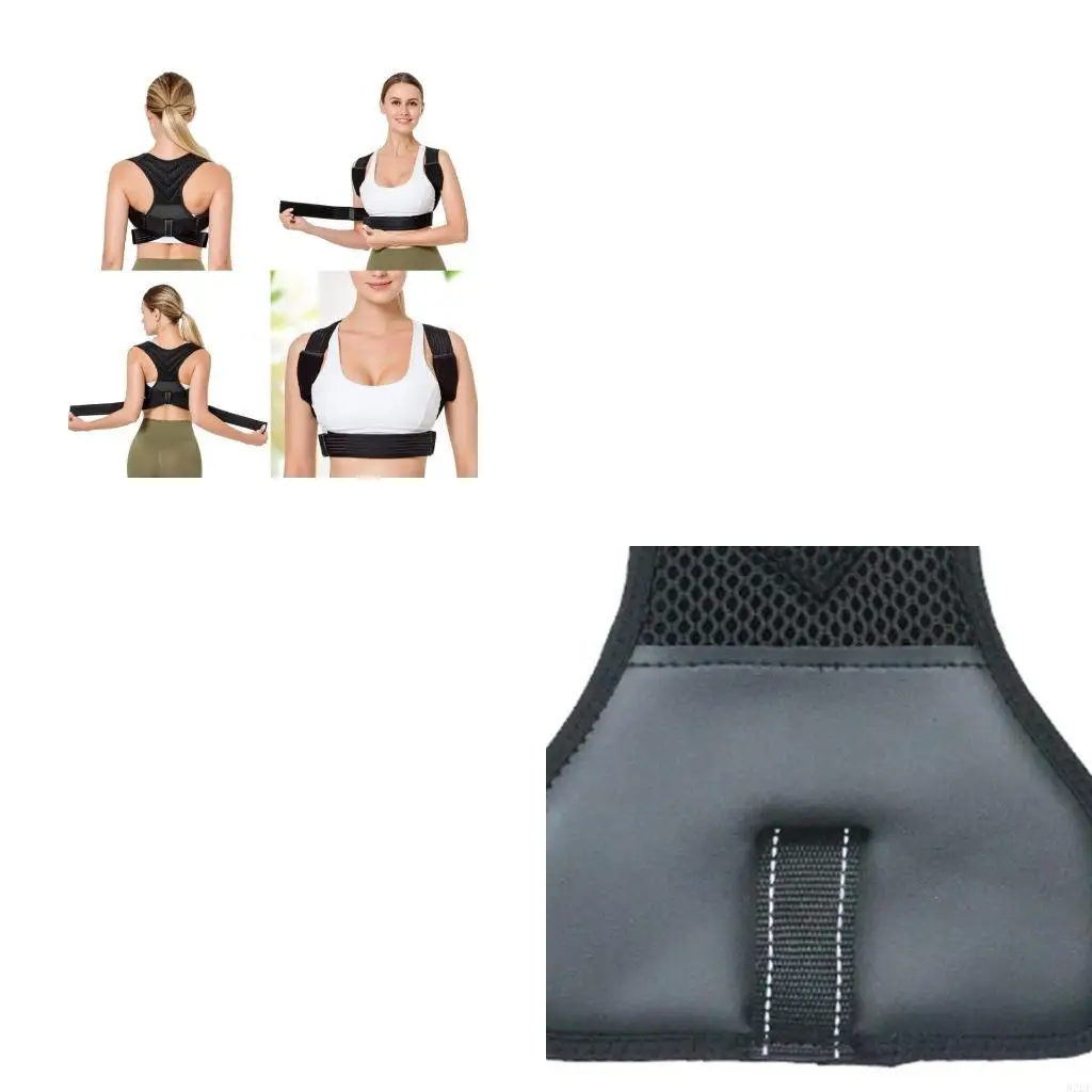 Postures Corrector for Women & Men, Back Brace Adjustable Upper Postures Support
Postures Corrector for Women & Men, Back Brace Adjustable Upper Postures Support