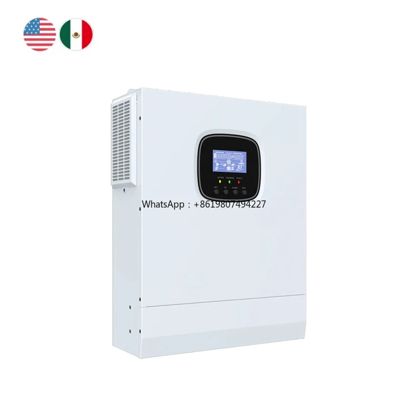 SRNE 3KW 5KW 110VAC 24V 48VDC Solar Hybrid Inverter 60A MPPT Solar Charge Controller Off Grid All in One with WiFi
SRNE 3KW 5KW 110VAC 24V 48VDC Solar Hybrid Inverter 60A MPPT Solar Charge Controller Off Grid All in One with WiFi