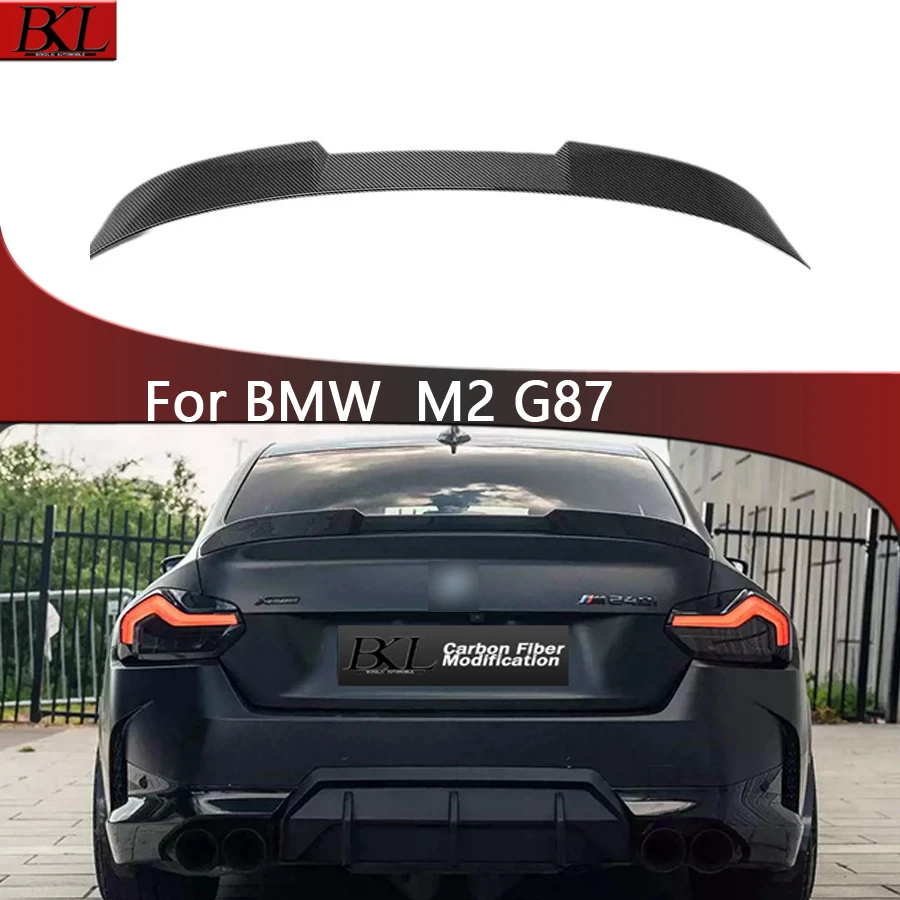 For BMW 2 Series G42 M2 G87 M240 OD Style Carbon Fiber Tail fins Rear Trunk Spoiler Guide Wing Rear Wing Car Trunk Diverter
For BMW 2 Series G42 M2 G87 M240 OD Style Carbon Fiber Tail fins Rear Trunk Spoiler Guide Wing Rear Wing Car Trunk Diverter