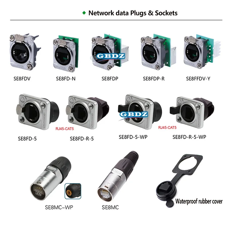 D Type Connector RJ45 Network XLR Male And Female Waterproof Plug Socket Connector Quick NetworkDocking Socket SE8MCA-WP
D Type Connector RJ45 Network XLR Male And Female Waterproof Plug Socket Connector Quick NetworkDocking Socket SE8MCA-WP