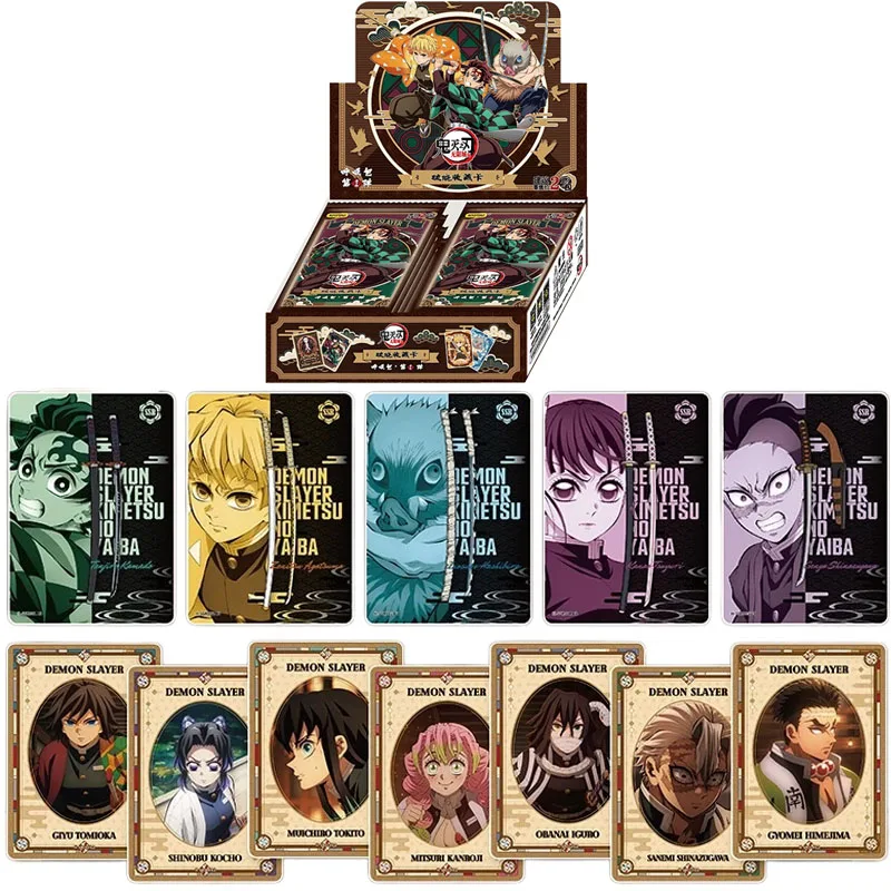 Genuine KAYOU Demon Slayer Cards Infinity Castle Chapter Dawn Series Breath Pack Movie Anime Character Collection Card Toy Gift
Genuine KAYOU Demon Slayer Cards Infinity Castle Chapter Dawn Series Breath Pack Movie Anime Character Collection Card Toy Gift