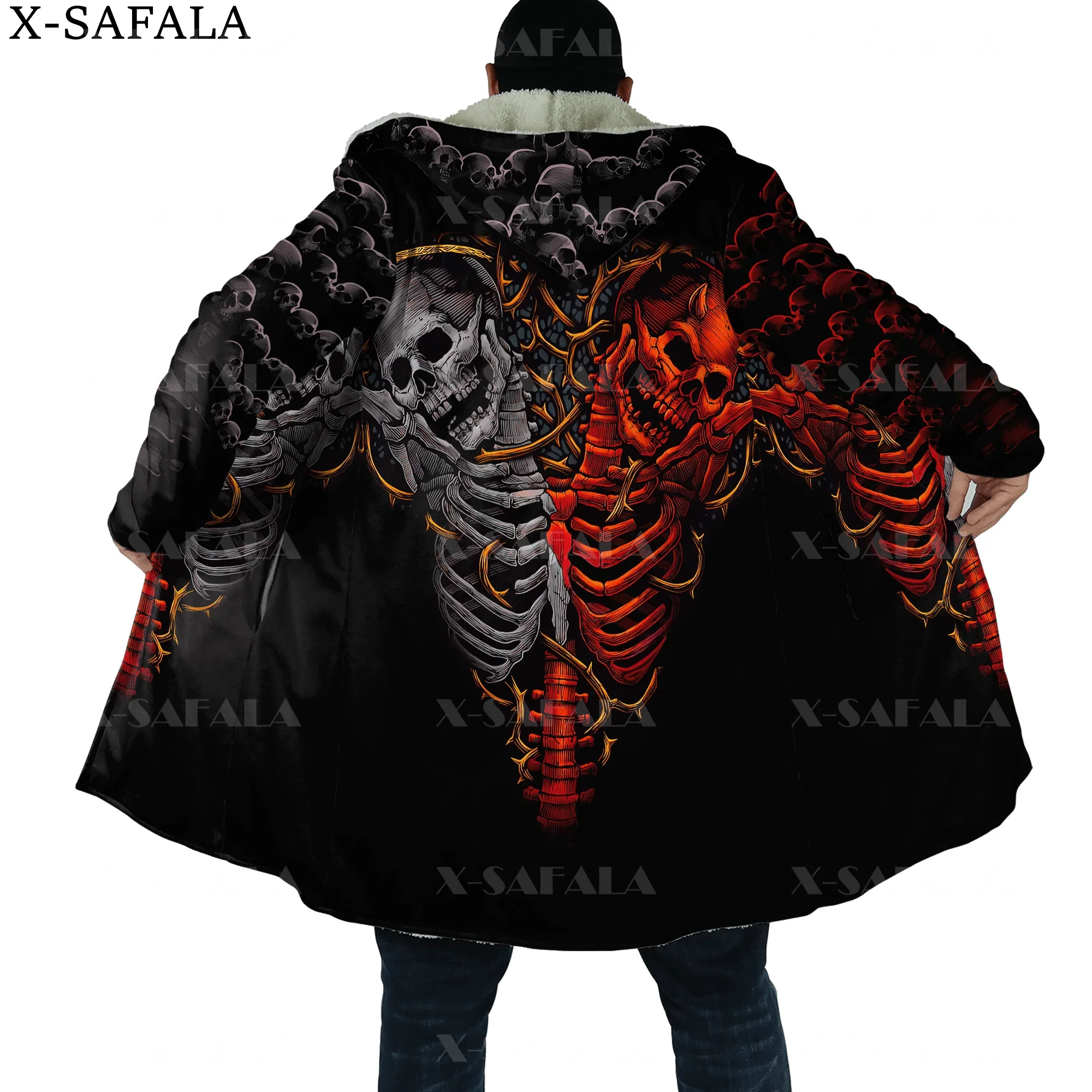 Thick Warm Hooded Cloak for Men Blood Skull Death Praying Overcoat Coat 3D Print Windproof Fleece Cape Robe Hooded Blanket-5
Thick Warm Hooded Cloak for Men Blood Skull Death Praying Overcoat Coat 3D Print Windproof Fleece Cape Robe Hooded Blanket-5