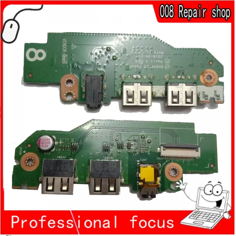 Аудиоплата USB DH5VF LS-F954P для ACER Nitro 5 AN515-51 AN515-52 AN515-53 A715-71G A715-72G Predate Helios 300 PH315-51
Аудиоплата USB DH5VF LS-F954P для ACER Nitro 5 AN515-51 AN515-52 AN515-53 A715-71G A715-72G Predate Helios 300 PH315-51
