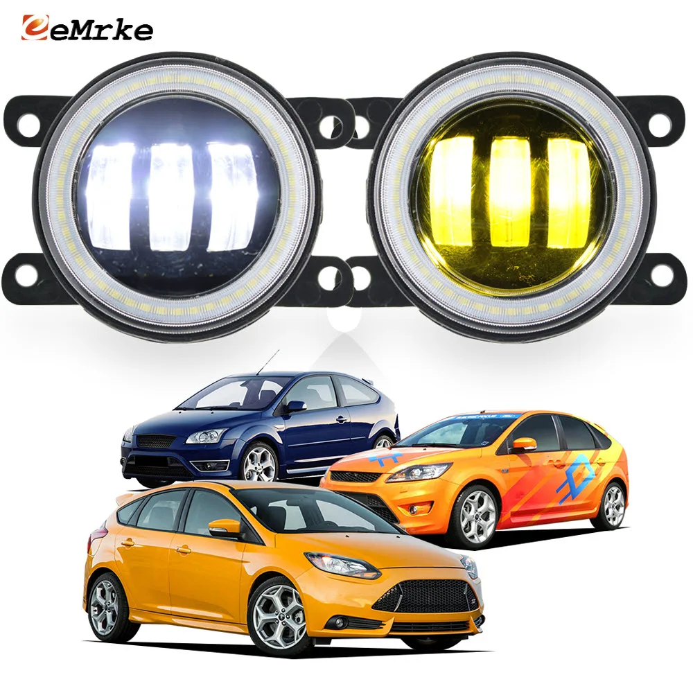 Обновление светодиодных автомобильных противотуманных фар Angel Eyes для Ford Focus ST 2006 2007 2008 2009 2010 2011 2012 2013 с линзой PTF DRL дальнего света
Обновление светодиодных автомобильных противотуманных фар Angel Eyes для Ford Focus ST 2006 2007 2008 2009 2010 2011 2012 2013 с линзой PTF DRL дальнего света