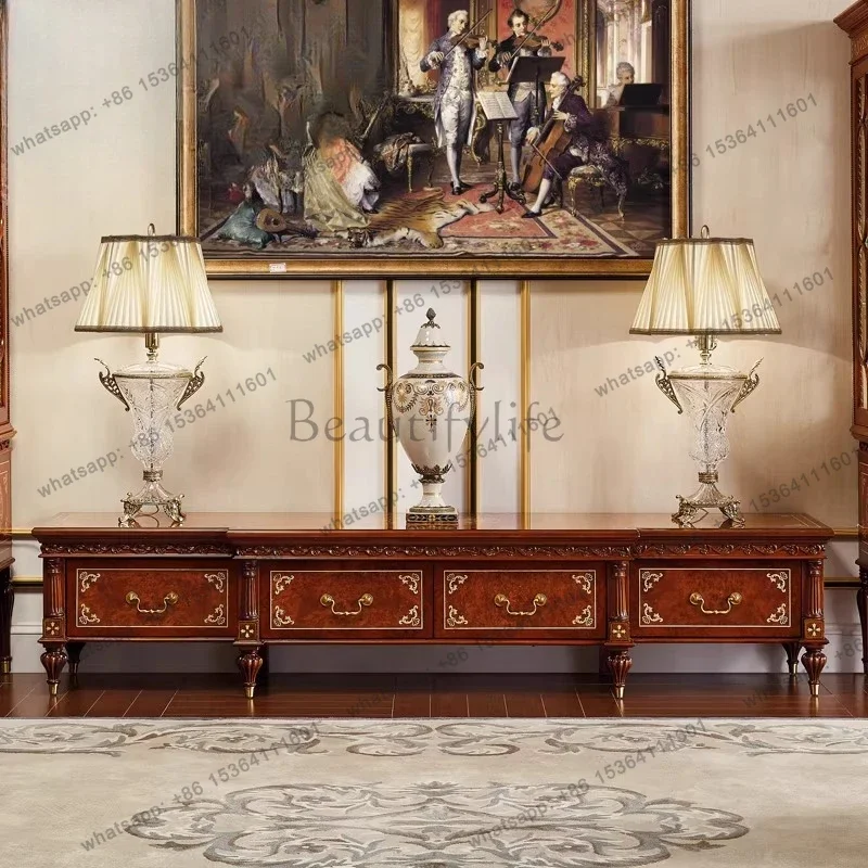 FG11TV Cabinet English Solid Wood Mahogany Neoclassical Single Door Wine Cabinet
FG11TV Cabinet English Solid Wood Mahogany Neoclassical Single Door Wine Cabinet