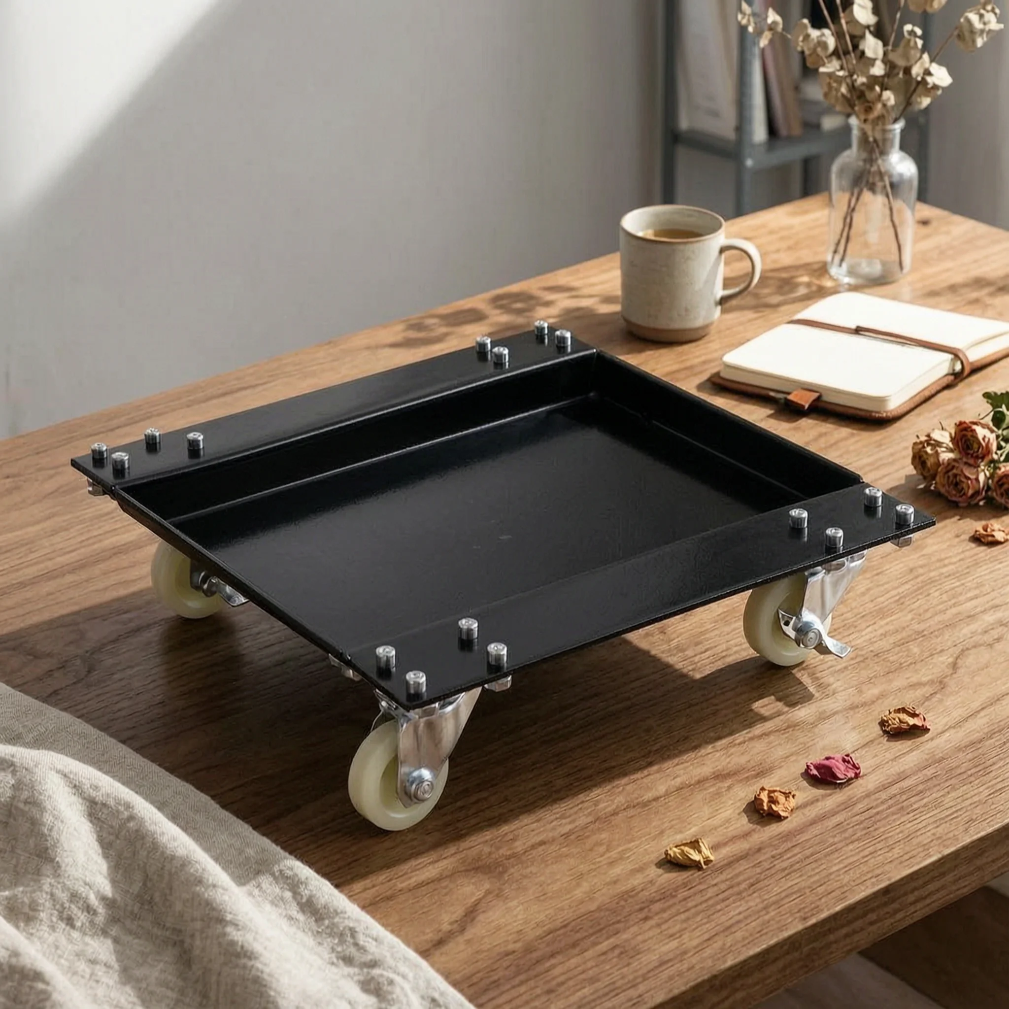 Motorcycle Lift Base Black Metal Motorcycle Lift Platform Caster Wheel Base Tray Frame Swingarm Paddock Stand Raised Edges
Motorcycle Lift Base Black Metal Motorcycle Lift Platform Caster Wheel Base Tray Frame Swingarm Paddock Stand Raised Edges