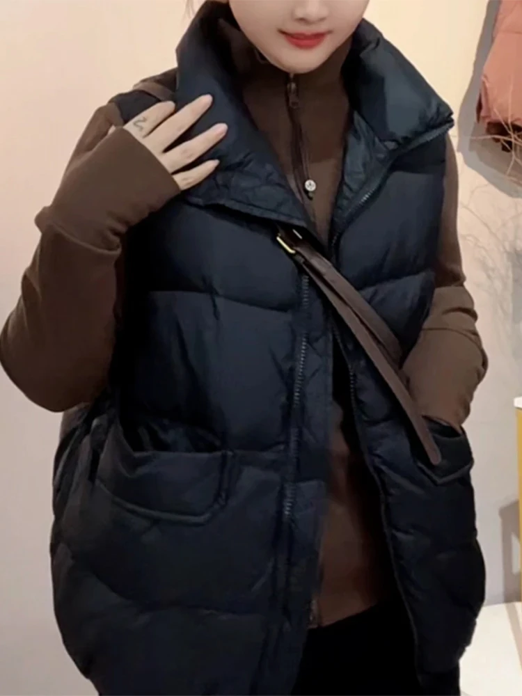 Women's down Cotton Vest Winter New Loose Lightweight Casual Faion ort Sle oulder Pad Vest Outerwear
Women's down Cotton Vest Winter New Loose Lightweight Casual Faion ort Sle oulder Pad Vest Outerwear